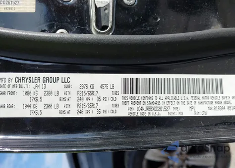 2013 Jeep Patriot Sport z USA, uszkodzony, nr VIN 1C4NJRBBXDD261527